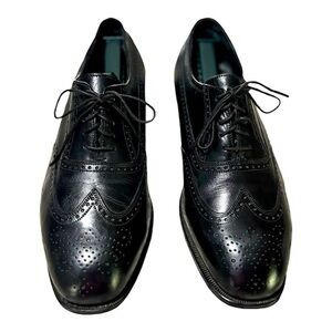 Florsheim Black Lexington Wingtip Oxford Size 10 Men’s Wingtip Oxford Shoes